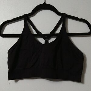 Women's Black Sports Bra Size M/L